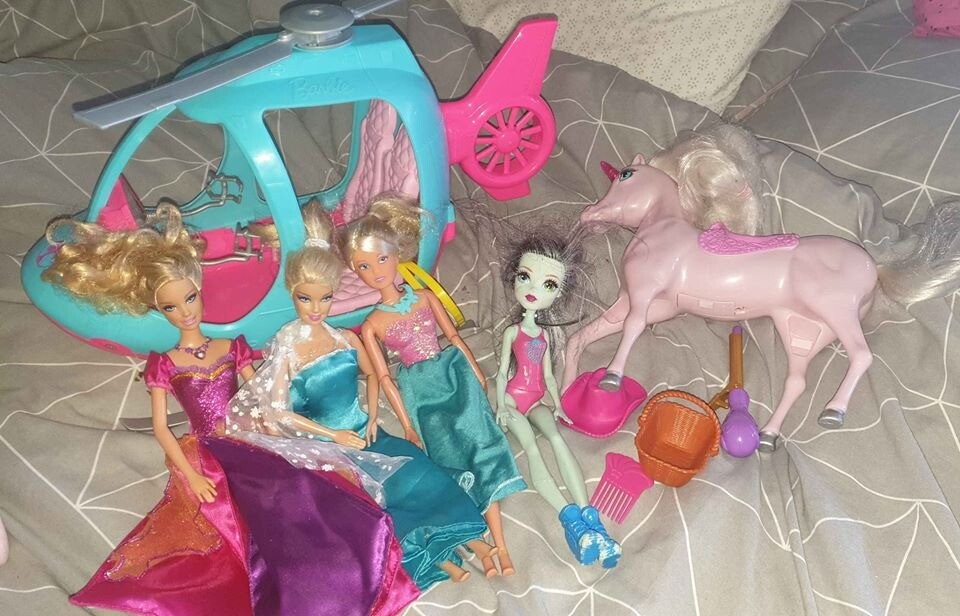 barbie helicopter smyths